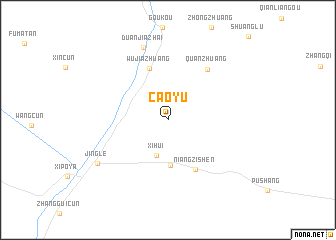 map of Caoyu