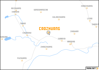 map of Caozhuang