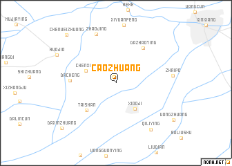 map of Caozhuang