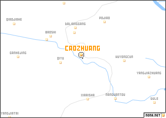 map of Caozhuang