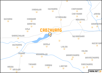 map of Caozhuang