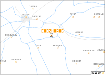 map of Caozhuang