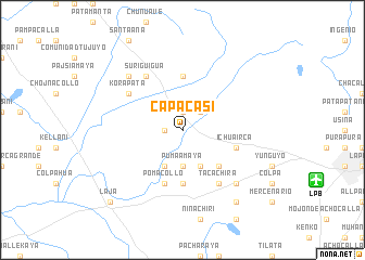 map of Capacasi