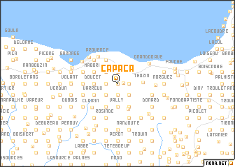 map of Capaca