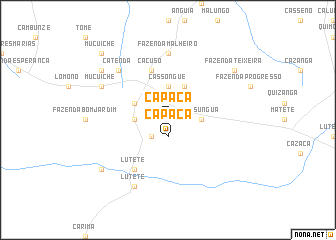 map of Capaca