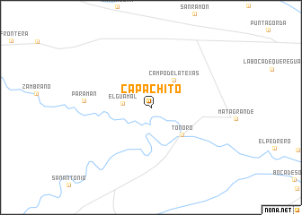 map of Capachito