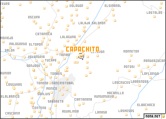 map of Capachito