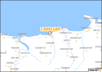 map of Capacuan