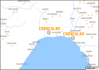 map of Capaculan