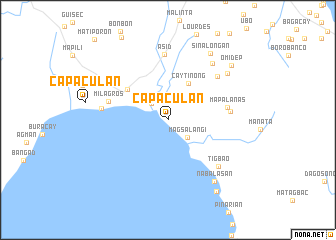 map of Capaculan