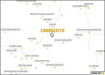 map of Capaderito