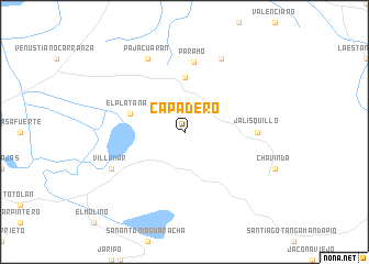 map of Capadero