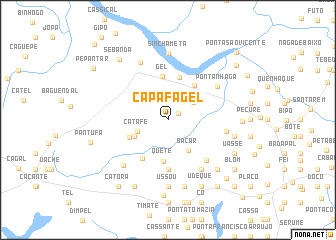 map of Capafa Gel