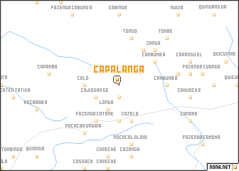 map of Capalanga