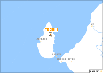 map of Capali