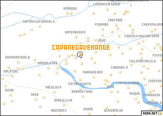 map of Capane Gavemande