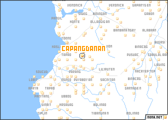 map of Capangdanan