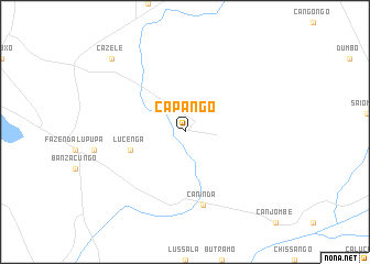 map of Capango