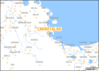 map of Capantolan