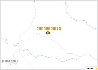 map of Capão Bonito