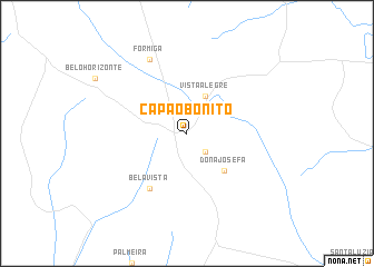 map of Capão Bonito