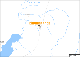 map of Capão Grande