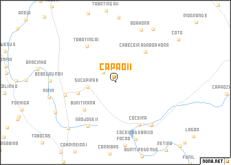 map of Capão II