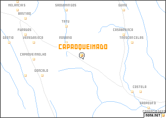 map of Capão Queimado
