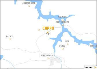 map of Capão