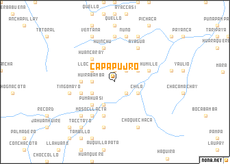 map of Capapujro