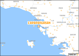 map of Caparangasam