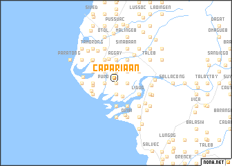 map of Capariaan