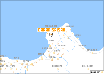 map of Caparispisan