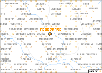 map of Caparrosa