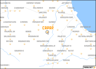 map of Capar