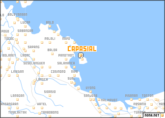 map of Capasial