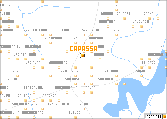 map of Capassa