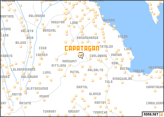 map of Capatagan