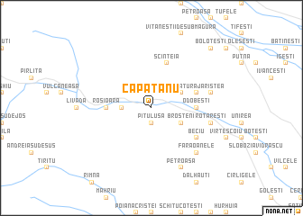 map of Căpătanu