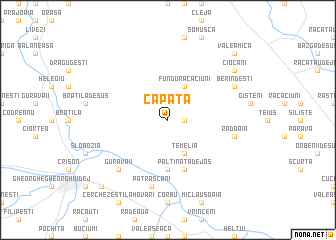 map of Capăta