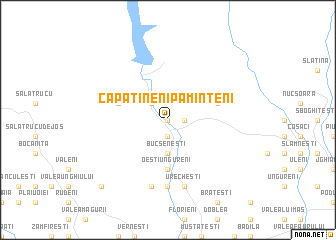 map of Căpăţîneni-Pămînteni