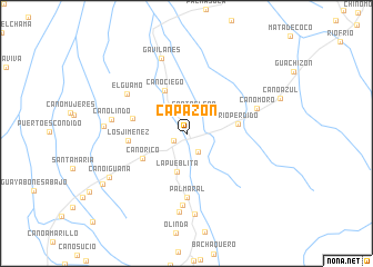 map of Capazón