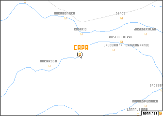 map of Capa