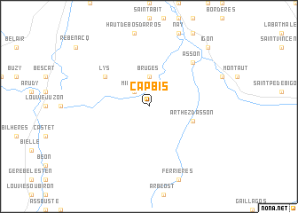 map of Capbis