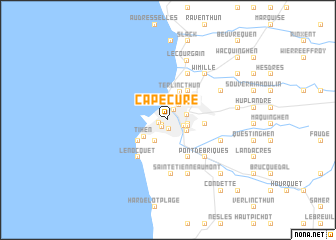 map of Capecure