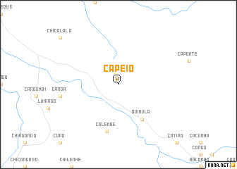 map of Capeio