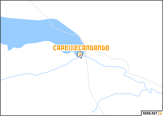 map of Capeixe Candando