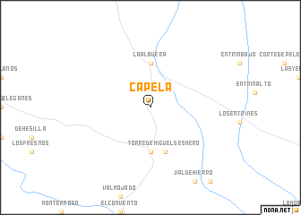 map of Capela