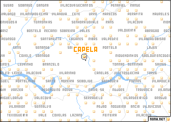 map of Capela