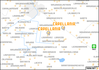 map of Capellanía